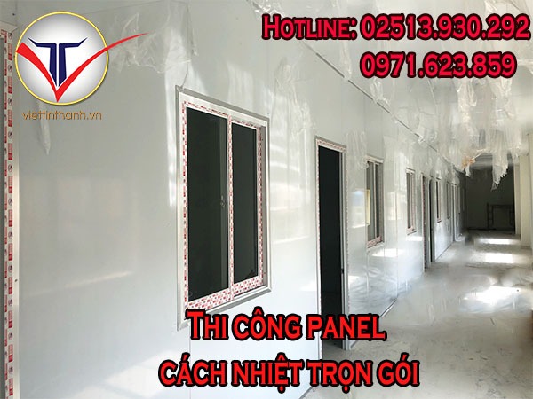 thi công panel cách nhiệt trọn gói